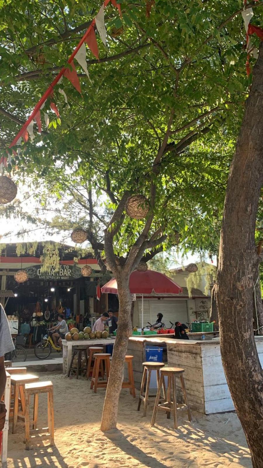 Bale Sunrise Otel Gili Trawangan Dış mekan fotoğraf